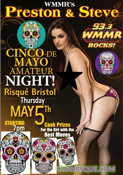 WMMRs Preston & Steve’s Cinco De Mayo AMATEUR NIGHT! #Bristol WMMRs Preston & Steve’s Cinco De Mayo AMATEUR NIGHT! #Bristol